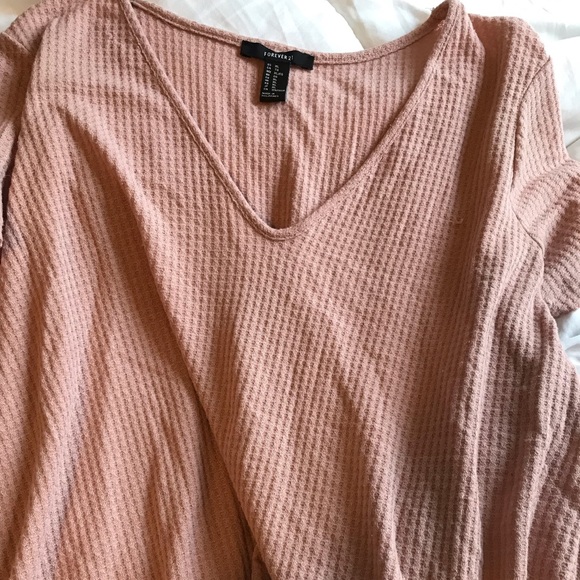 f21 waffle tee - Picture 3 of 5